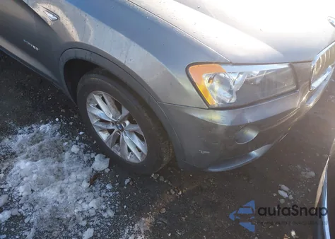 2013 BMW X3 xDrive28I из США, поврежденный, VIN 5UXWX9C59D0A26556